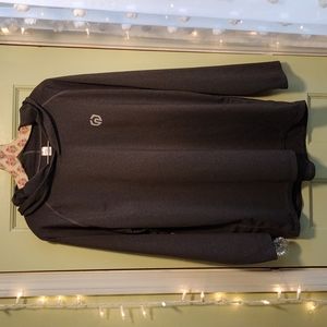 Women's grey dri fit hooded XL shirt